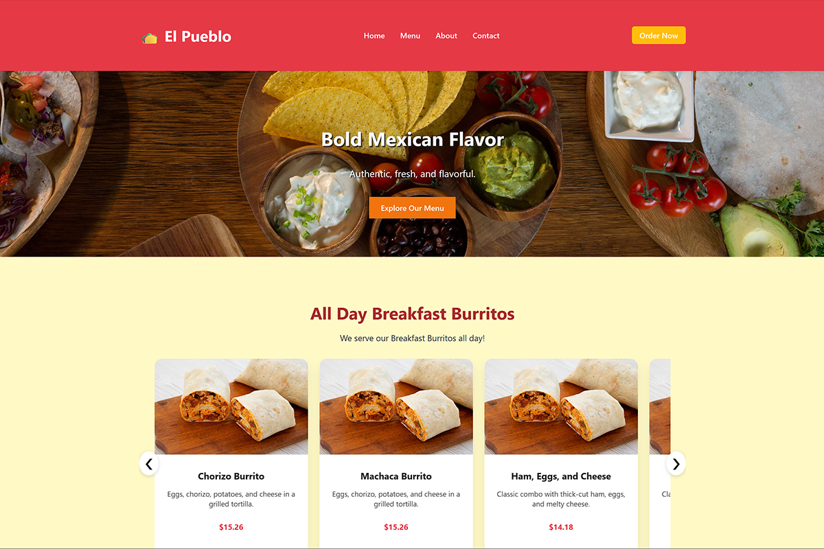 Restaurant Demo Template